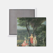 Aimant Une promenade dans le parc (Recto/Verso)