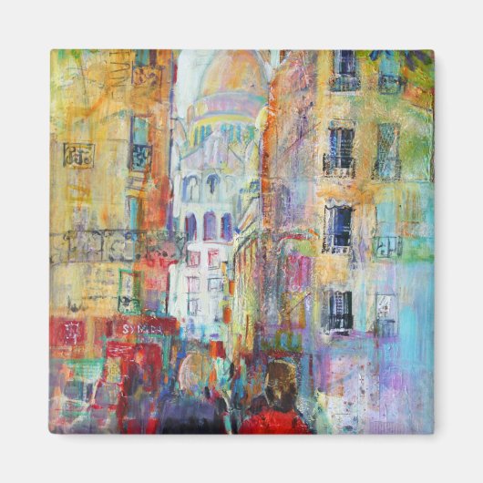 Aimant Une promenade nocturne jusqu'au Sacre Coeur (Devant)