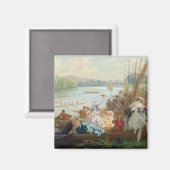 Aimant Une régate à Asnières pendant le Second Empire (Recto/Verso)