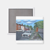 Aimant Une rue à Derby (Recto/Verso)