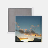 Aimant Une rue couronnée d'étoiles (Recto/Verso)