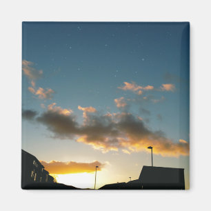 Aimant Une rue couronnée d'étoiles