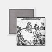 Aimant Une scène de récolte (Recto/Verso)