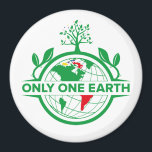 Aimant Une Seule Terre. Unissons-nous pour sauver l’envir<br><div class="desc">Une Seule Terre. Unissons-nous pour sauver l’environnement</div>
