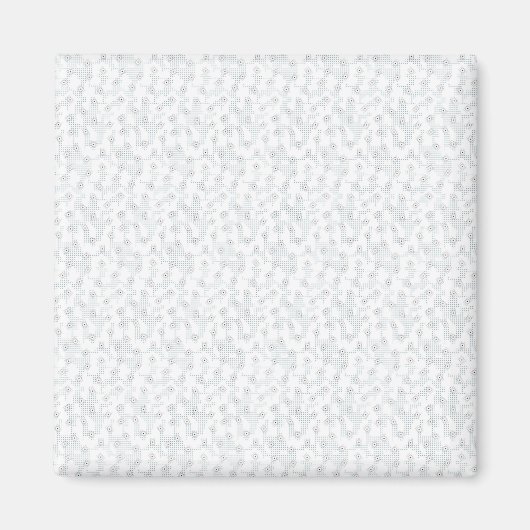 Aimant Une surface entièrement blanche et sans fonctionna (Devant)