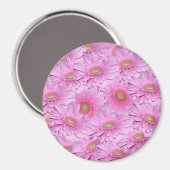 Aimant Une symphonie de gerbera roses, (Recto/Verso)