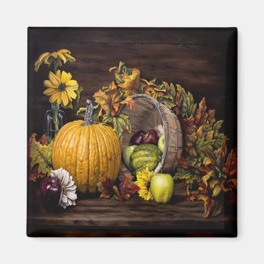 Aimant Une touche d'aimant d'automne (Devant)