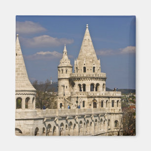 Aimant Une vue de Budapest depuis la colline du château.
