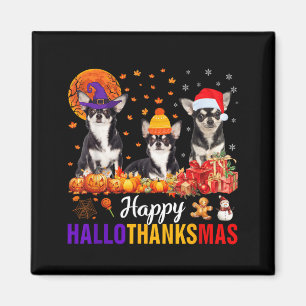 Aimant Uni-S Kids Chihuahua Chien Halloween Thanksgiving