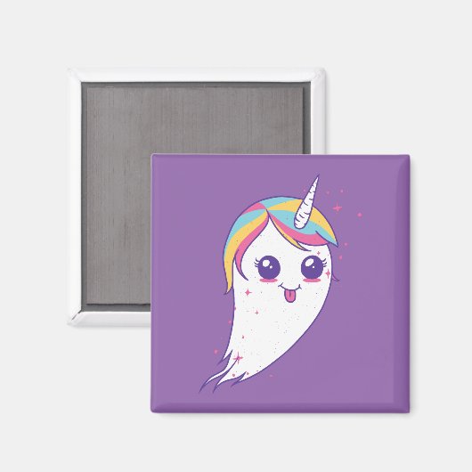 Aimant Unicorn Ghost (Recto/Verso)