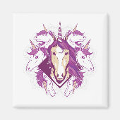 Aimant Unicorn mandala (Devant)