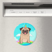 Aimant Unicorn pug (In Situ (Lave-vaisselle))