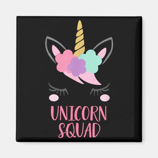 Aimant Unicorn Squad Unicorn Gift  (Devant)