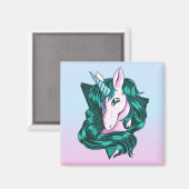 Aimant Unicorne (Recto/Verso)