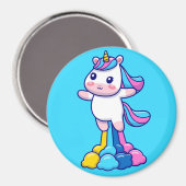 Aimant Unicorne (Recto/Verso)