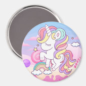 Aimant Unicorne (Recto/Verso)