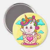 Aimant Unicorne (Recto/Verso)