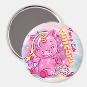 Aimant Unicorne (Recto/Verso)