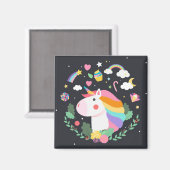 Aimant Unicorne (Recto/Verso)