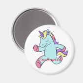 Aimant Unicorne Bleue Courant Thunder_Cove (Recto/Verso)