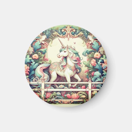 Aimant Unicorne classique #4 (Devant)