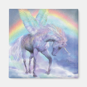 Aimant Unicorne De L'Arc En Ciel