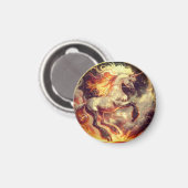 Aimant Unicorne Fire (Recto/Verso)