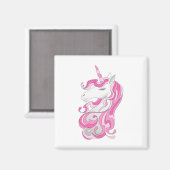 Aimant Unicorne rose (Recto/Verso)