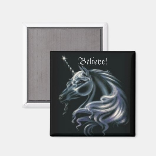 Aimant Unicorne superbe (Recto/Verso)