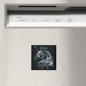 Aimant Unicorne superbe (In Situ (Lave-vaisselle))