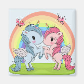 Aimant Unicornes (Devant)