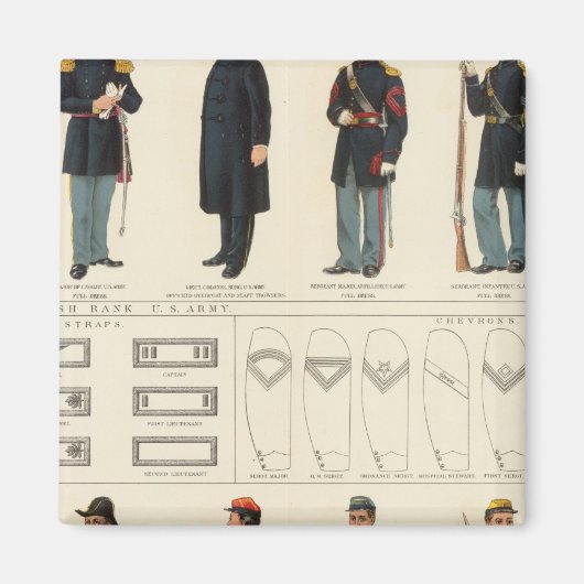 Aimant Uniformes, US, CS (Devant)