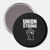 Aimant Union Fière Union Solide Solidarité Soutenir Nos N (Recto/Verso)