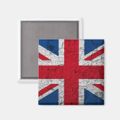 Aimant Union Jack pour réfrigérateur (Recto/Verso)