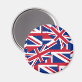 Aimant Union Jacks Galore (Recto/Verso)