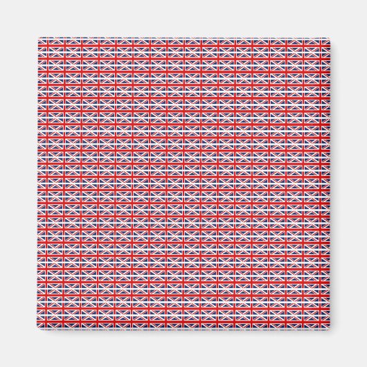 Aimant Union Jacks of United Kingdom - Multiple (Devant)