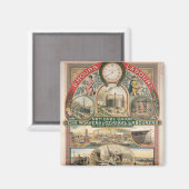 Aimant Union nationale (Recto/Verso)