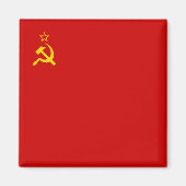 Aimant Union soviétique (URSS) (marteau communiste et fau (Devant)