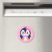 Aimant Unique Broke Cute Penguin (In Situ (Lave-vaisselle))