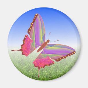 Aimant unique de papillon