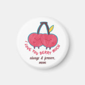 Aimant Unique tendance mignonne Je t'aime (Devant)