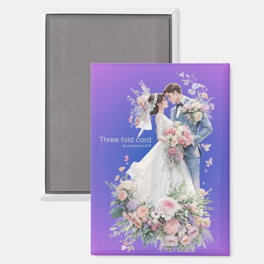 Aimant Unique  Wedding Gift (Recto/Verso)