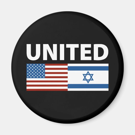 Aimant Unis avec Israël (Devant)