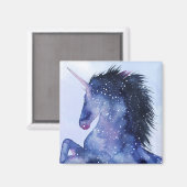 Aimant Univers Unicorne - Cosmique (Recto/Verso)
