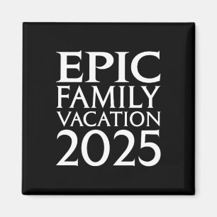Aimant Universal Epic Universe Family Vacation 2025 Front