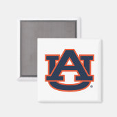 Aimant Université d'Auburn | Auburn UA Logo (Recto/Verso)