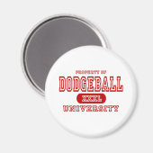 Aimant Université de Dodgeball (Recto/Verso)