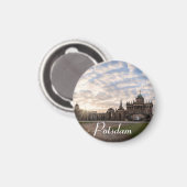 Aimant Université de Potsdam au coucher du soleil en Alle (Recto/Verso)