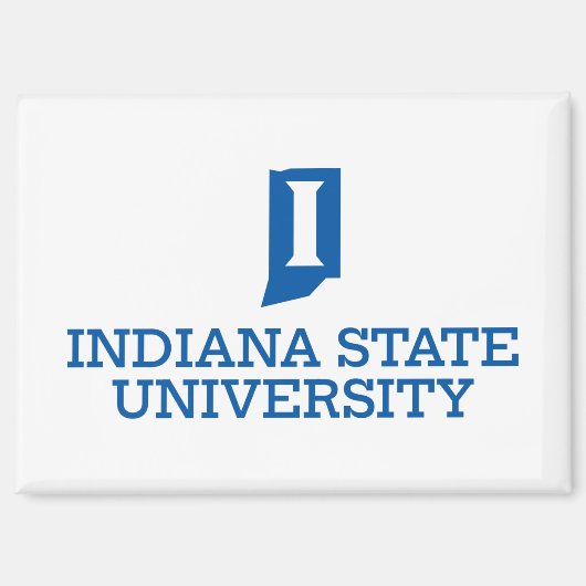 Aimant Université d'État de l'Indiana (Recto)