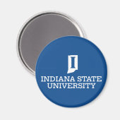 Aimant Université d'État de l'Indiana (Recto/Verso)